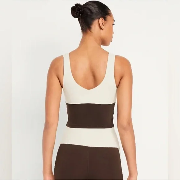 NWT! Old Navy Studio Smooth Seamed Longline Top - Picture 4 of 4